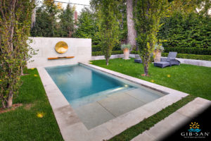 GibSan Residential Geometric Pool Traditional Pool